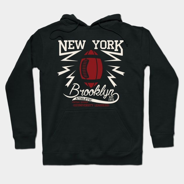 New York. Brooklyn sport t-shirt Hoodie by lakokakr